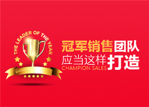 冠军销售团队应当这样打造